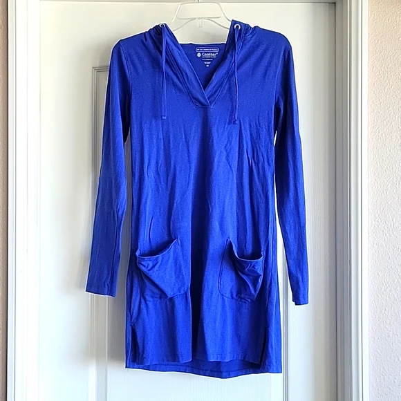 Coolibar | Swim | Coolibar Catalina Beach Coverup Dress Upf 5 In Blue |  Poshmark